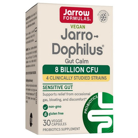 Jarrow Formulas, Jarro-Dophilus Gut Calm, 8 Billion CFU, 30 Veg Caps