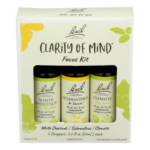 Bach, Clarity of Mind Focus Kit, 60 Ml