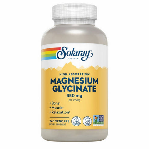 Solaray, Magnesium Glycinate, 350 mg, 240 Count