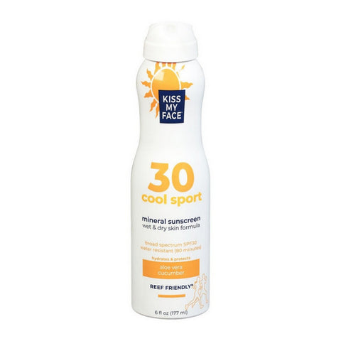 Sun Bum Moisturizing Sunscreen Spray SPF30 6 Oz by Kiss My Face