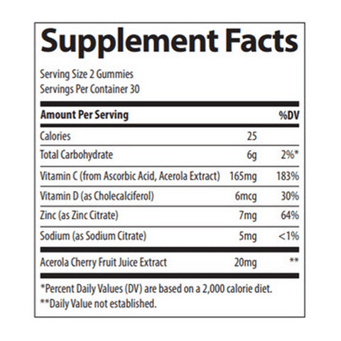 Trace Minerals, Immunity Cherry Flavor, 60 Count