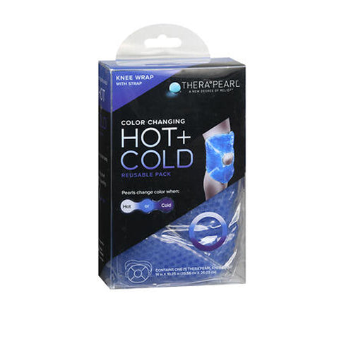 K-Y, Color Changing Hot + Cold Knee Wrap With Strap, 1 count