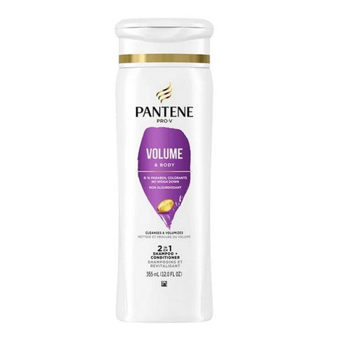 Crest, Pantene Pro-V 2 in 1 Shampoo & Conditioner Sheer Volume, 12 Oz