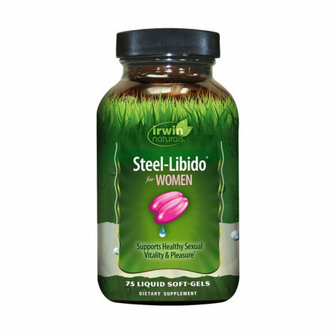 Irwin Naturals, Steel-Libido For Women, 75 Softgels