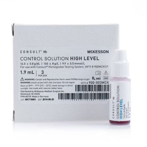McKesson, Control Hemoglobin High Level 900-503MCK, Box Of 3