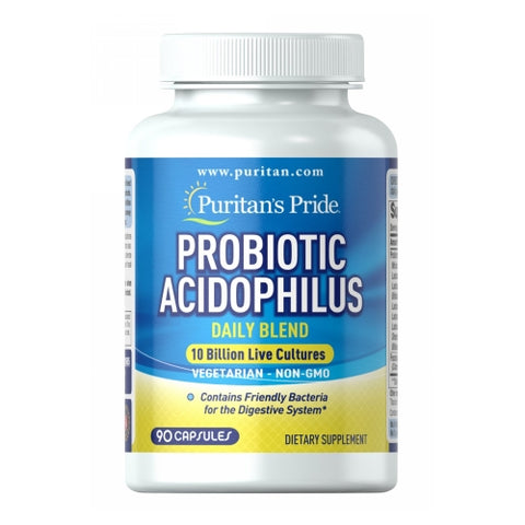 Puritan's Pride, Probiotic Acidophilus Daily Blend, 90 Capsules