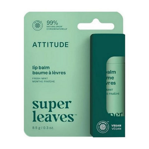 Attitude, Lip balm mint, 0.3 Oz