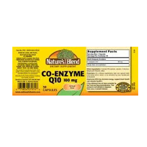 Nature's Blend, Coenzyme Q10, 100 mg, 30 Caps