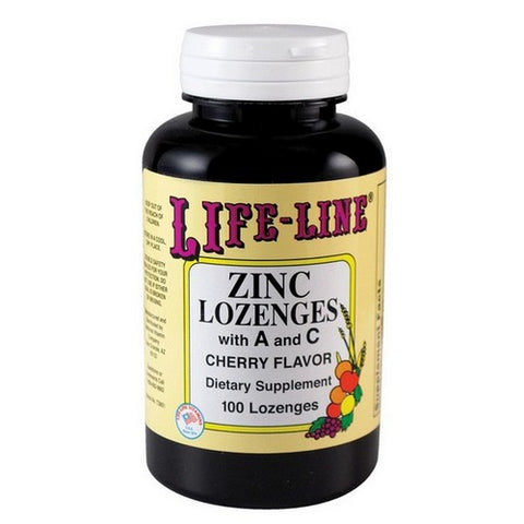 Nature's Blend, Zinc With Vitamin A/C & Bee Propolis Cherry Flavor, 100 Lozenges