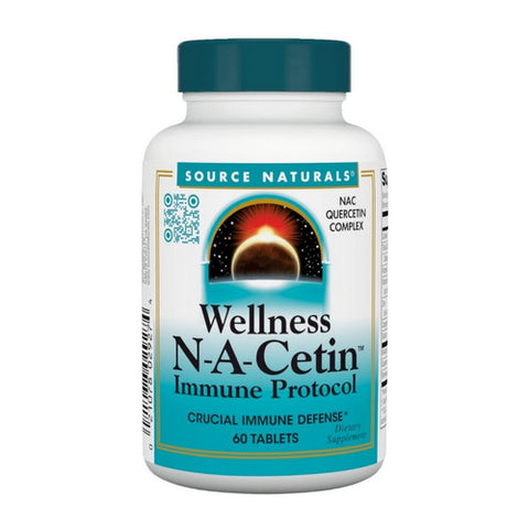 Source Naturals, Wellness N-A-Cetin Immune Protocol, 60 Tabs