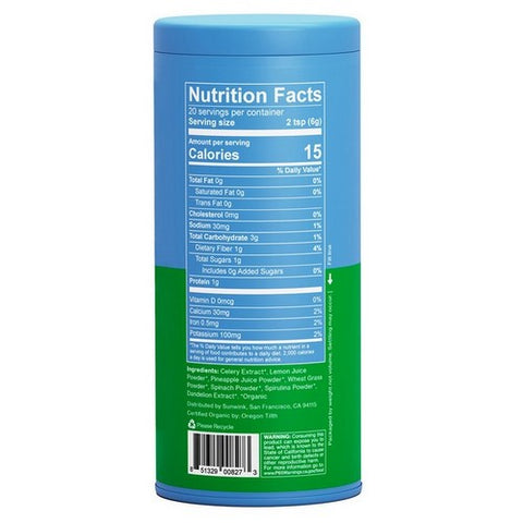 Sunwink, Detox Greens Superfood Powder Mix, 4.2 Oz