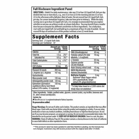 Irwin Naturals, Steel-Libido for Men, 75 Count