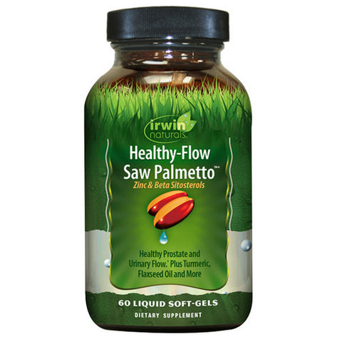Irwin Naturals, Healthy Flow Saw Palmetto, 60 Softgels