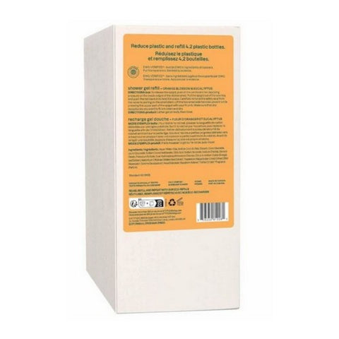 Attitude, Super Leaves Shower Gel Energizing Orange Leaves, 2 Litre