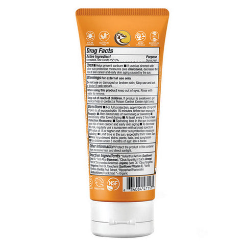 Badger Balm, SPF 40 Kids Mineral Sunscreen Cream, 2.9 Oz