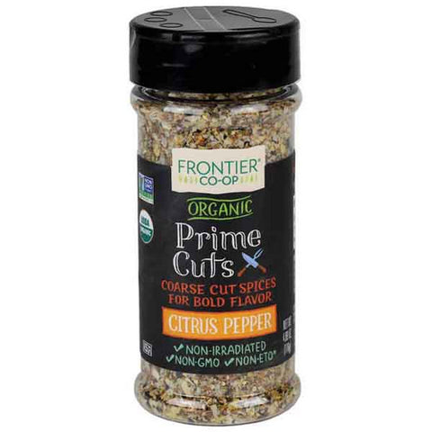 Frontier Coop, Organic Prime Cuts Citrus Pepper, 4.09 Oz