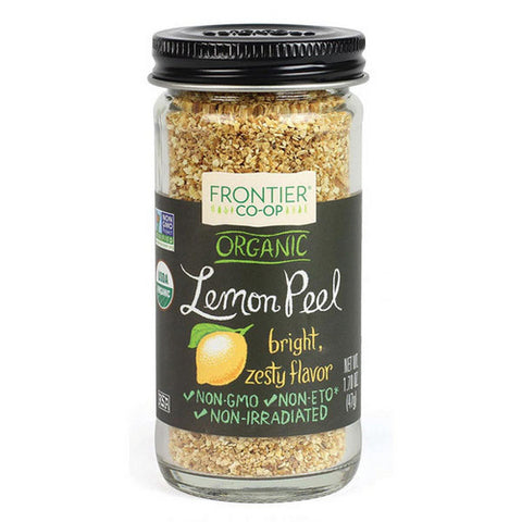 Frontier Coop, Organic Lemon Peel Granules, 1.70 Oz