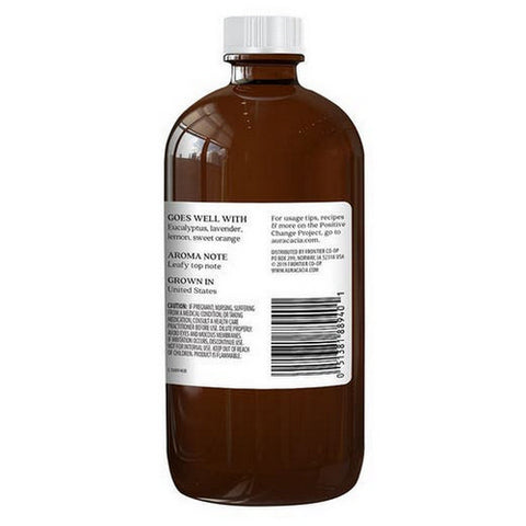 Aura Cacia, Peppermint Essential Oil, 16 Oz