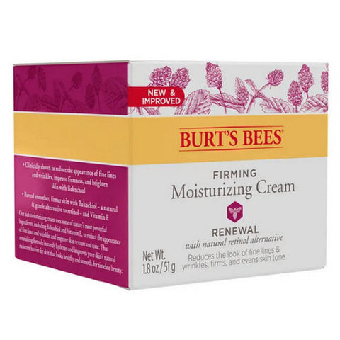 Burts Bees, Renewal Firming Moisturizing Cream, 1.8 Oz