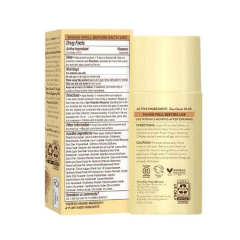 Babo Botanicals, Daily Sheer Fluid Tinted Sunscreen SPF 50, 1.7 Oz
