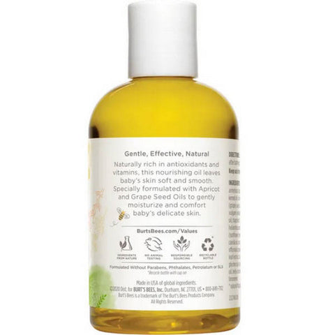Burts Bees, Nourishing Baby Oil, 5 Oz