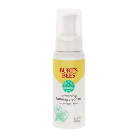 Burts Bees, Refreshing Foaming Cleanser With Cucumeber And Mint, 4.8 Oz