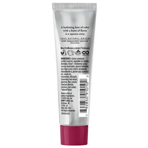 Burts Bees, Squeezy Tinted Lip Balm Mandarin Granita, 0.43 Oz