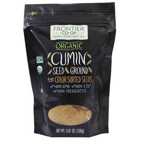 Frontier Coop, Organic Cumin Seed Ground, 5.61 Oz