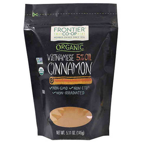 Frontier Coop, Organic Vietnamese Cinnamon, 5.11 Oz