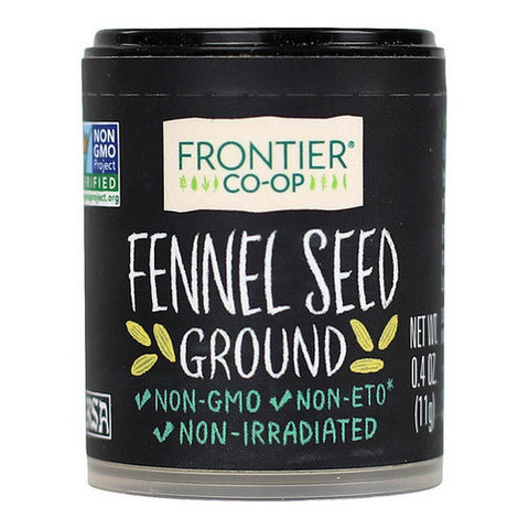 Frontier Coop, Fennel Seed Ground, 0.4 Oz