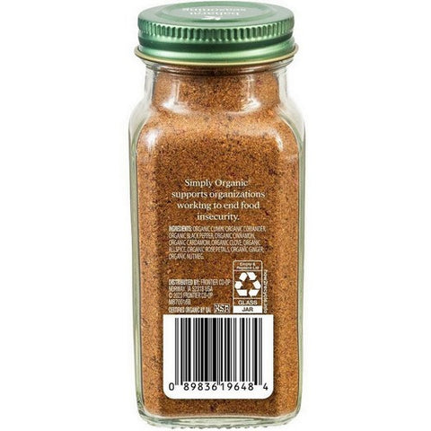 Simply Organic, Organic Baharat Seasoning, 2.50 Oz