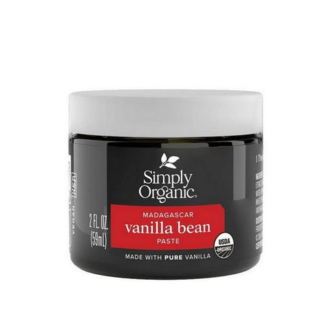 Simply Organic, Organic Vanilla Bean Paste, 2 Oz