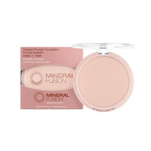 Mineral Fusion, Cool 1 Fair Pressed Powder Foundation, 0.32 Oz