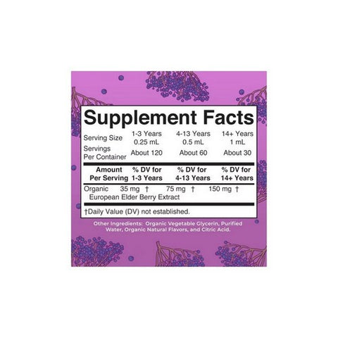 MaryRuth's, Organic Elderberry Liquid Drops, 1 Oz