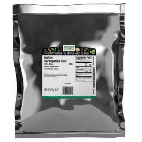 Frontier Coop, Indian Sarsaparilla Root Cut & Sifted, 1 Lb