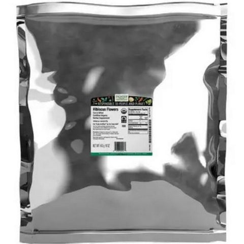 Frontier Coop, Organic Hibiscus Flowers Cut & Sifted, 1 Lb