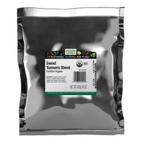 Frontier Coop, Organic Sweet Turmeric Blend, 1 Lb
