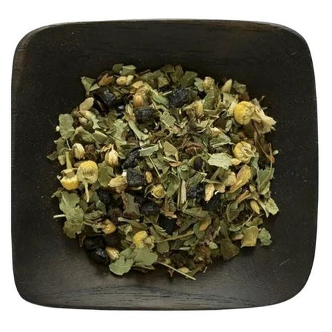 Frontier Coop, Organic Elderberry Echinacea Wellness Tea, 1 Lb