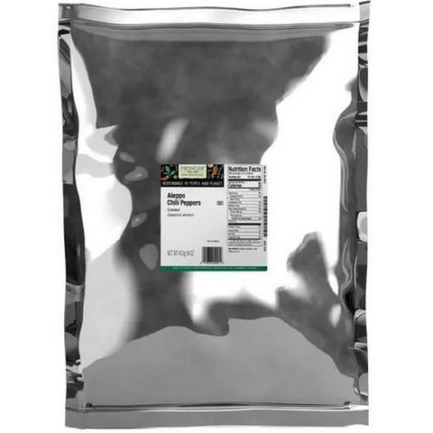 Frontier Coop, Aleppo Chili Peppers Crushed, 1 Lb