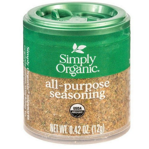 Simply Organic, Organic All-Purpose Seasoning, 0.42 Oz