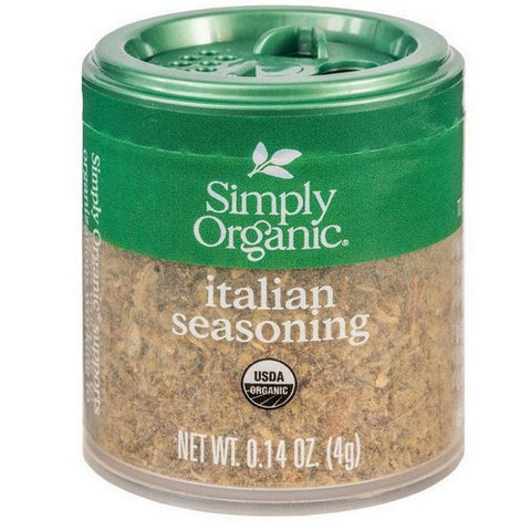 Simply Organic, Organic Italian Seasoning, 0.14 Oz