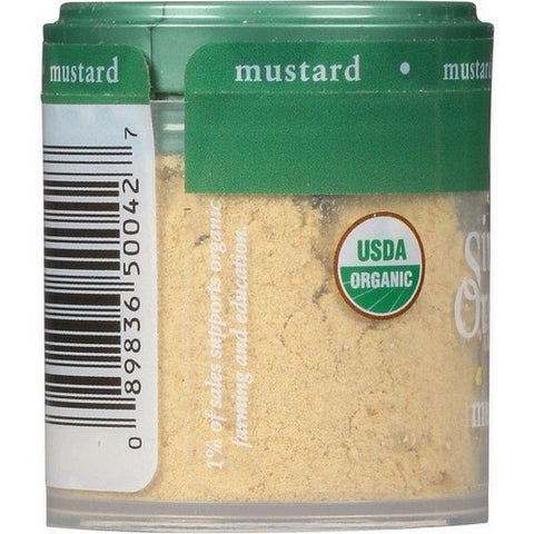 Simply Organic, Organic Mustard Seed Ground, 0.46 Oz