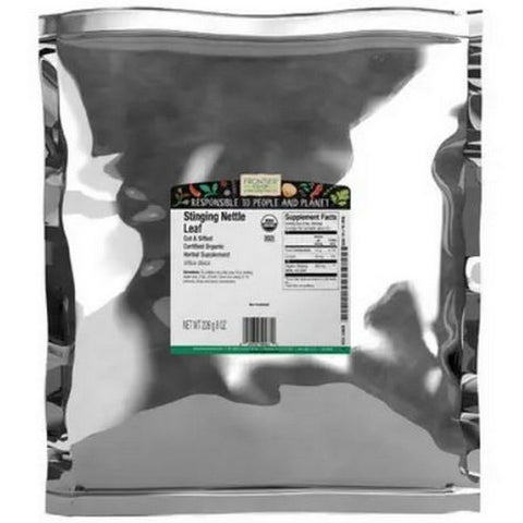 Frontier Coop, Organic Stinging Nettle Leaf Cut & Sifted, 8 Oz