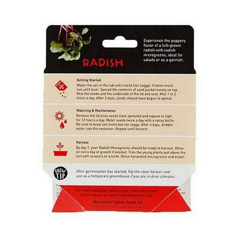 Handy Pantry, Radish Microgreen Kit, 1 Count