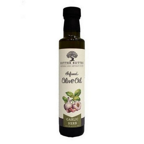 Sutter Buttes, Garlic Herb Infused Olive Oil, 8.5 Oz