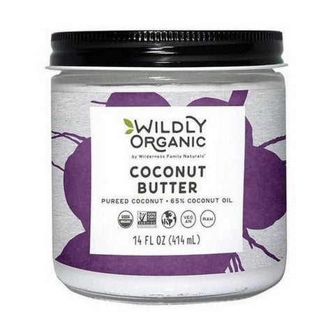 Wildly Natural, Coconut Butter, 14 Oz