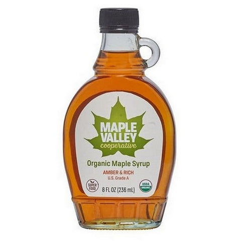 Maple Valley Cooperative, Amber And Rich Organic Maple Syrup, 8 Oz