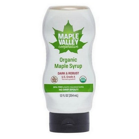Maple Valley Cooperative, Organic Syrup Dark And Robust, 12 Oz