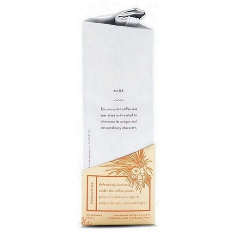 Twin Engine Coffee, Organic Honey Bear Edition Whole Bean Coffee, 10.5 Oz