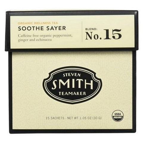 Tcho, Organic Soothe Sayer Blend, 15 Count